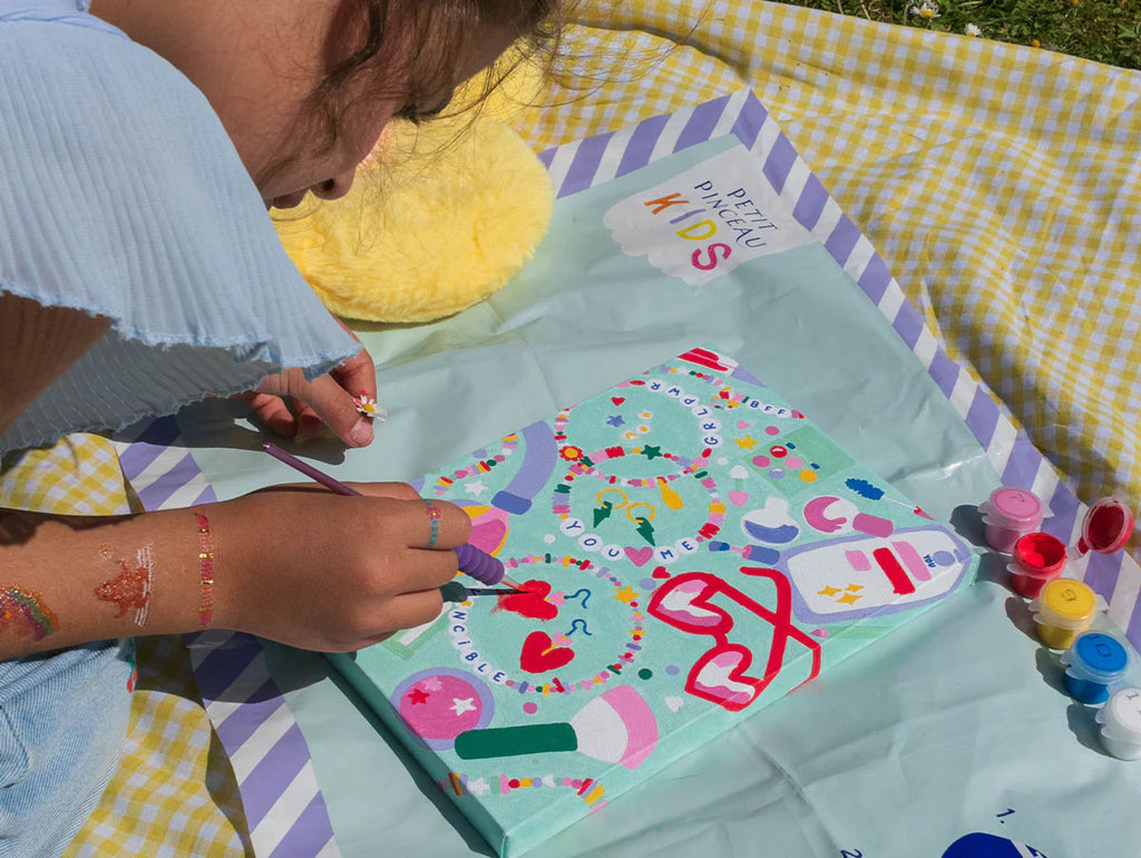 Kit Peinture au numéro enfant - Printemps