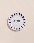 Assiette - Je t'aime