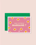 Carte - Veux-tu être ma marraine ?