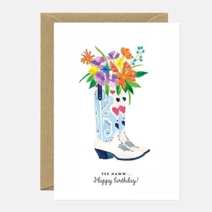 Carte - Happy Birthday Cowboy