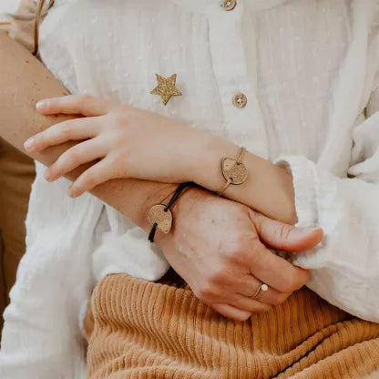 Bracelet doré - Hérisson