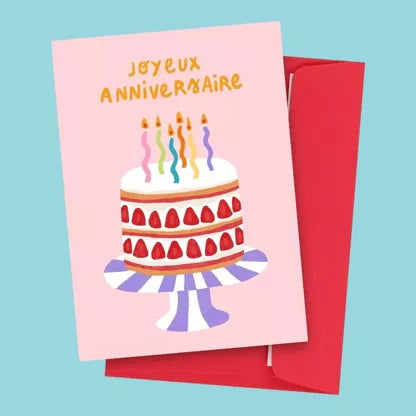 Carte - Joyeux anniversaire