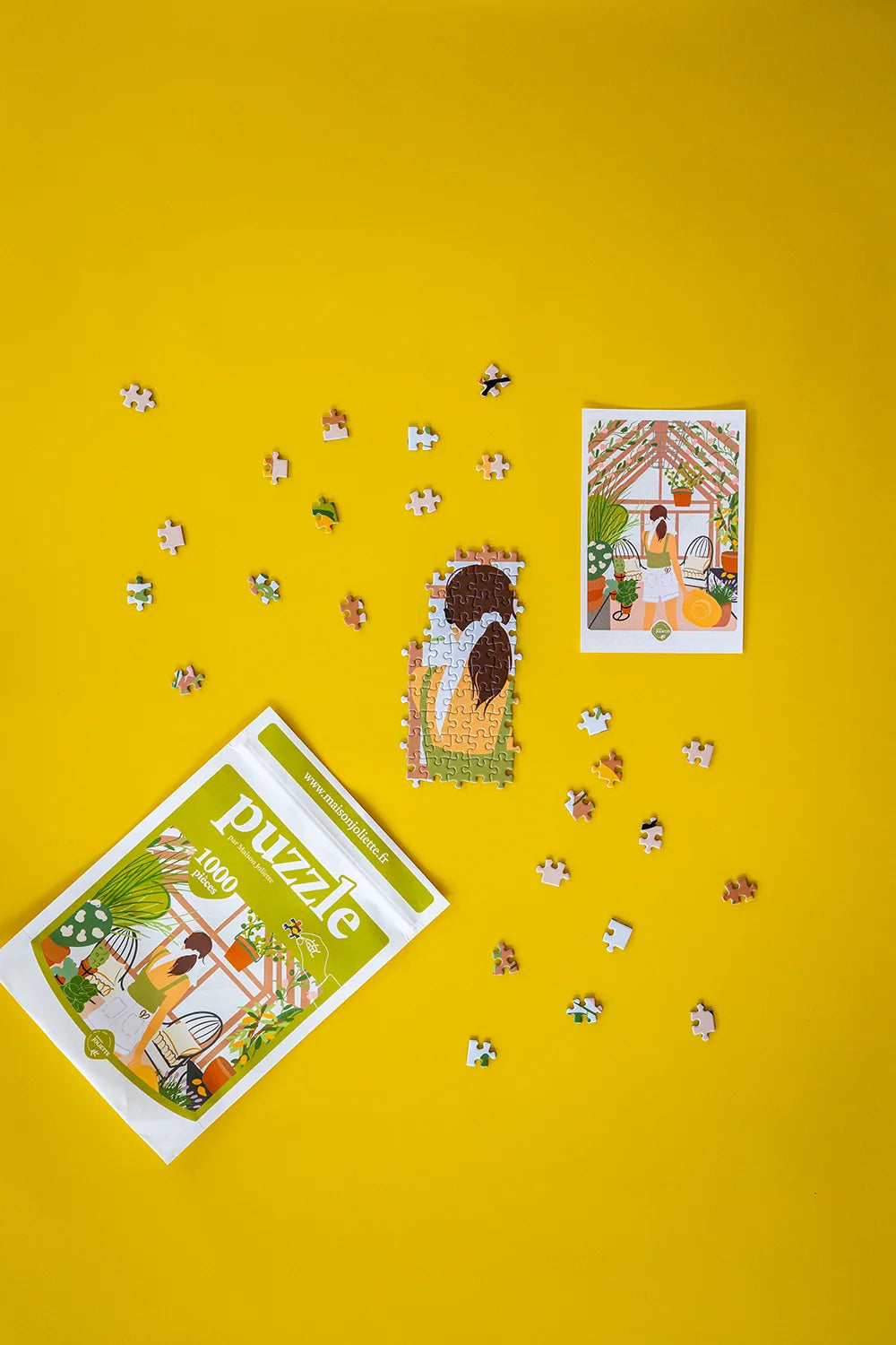 Puzzle 1000 pièces Un dimanche à la campagne