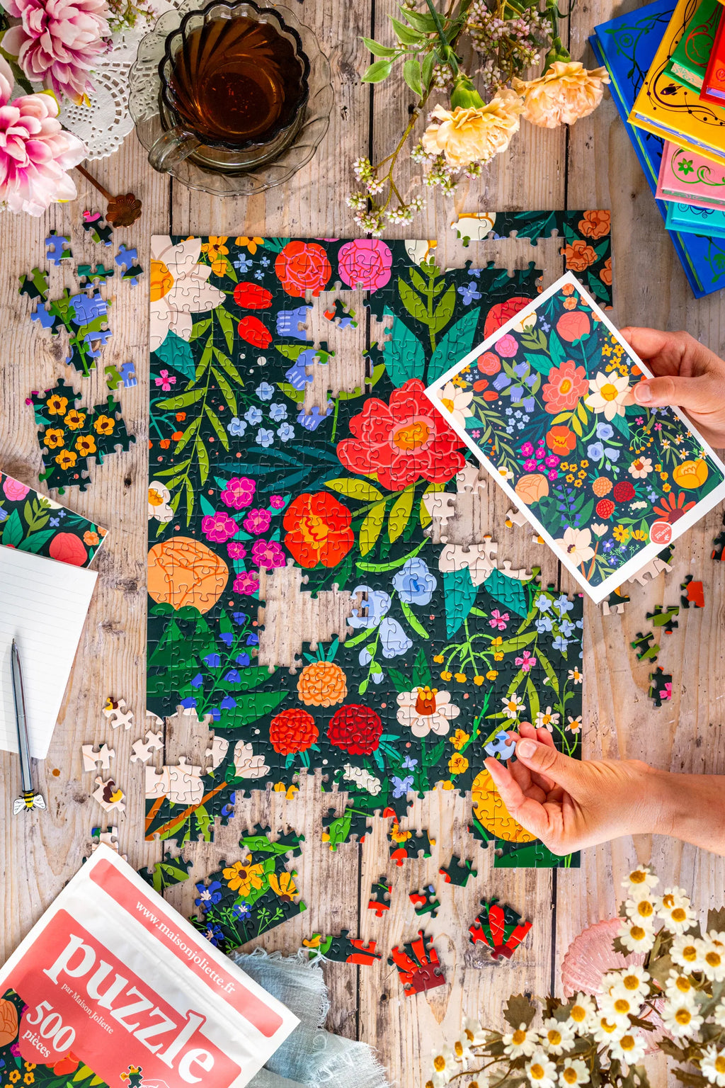 Puzzle 500 pièces Poésie sauvage