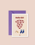 Carte - Hello Girl