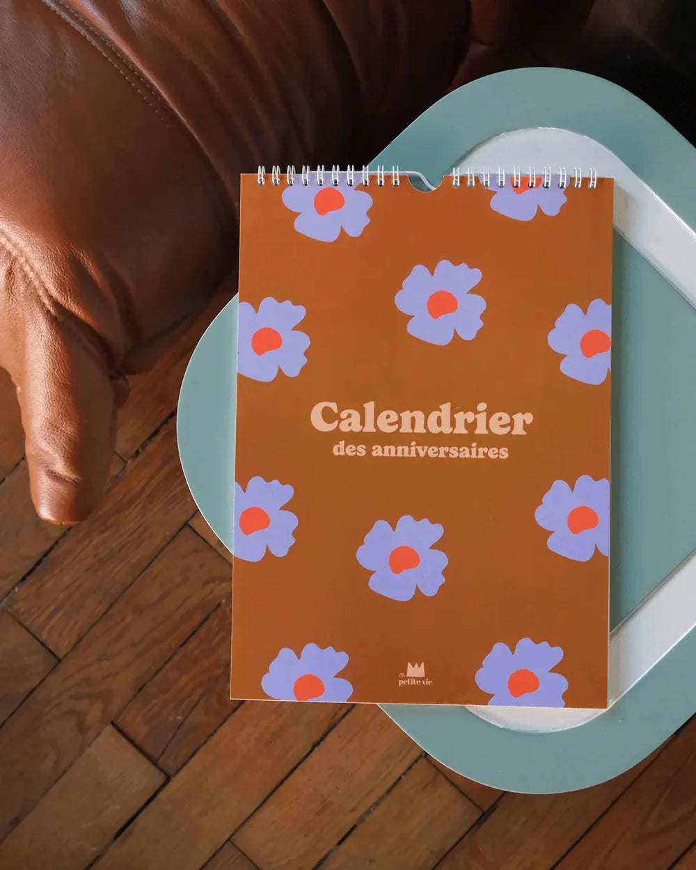 Calendrier anniversaires - Marron