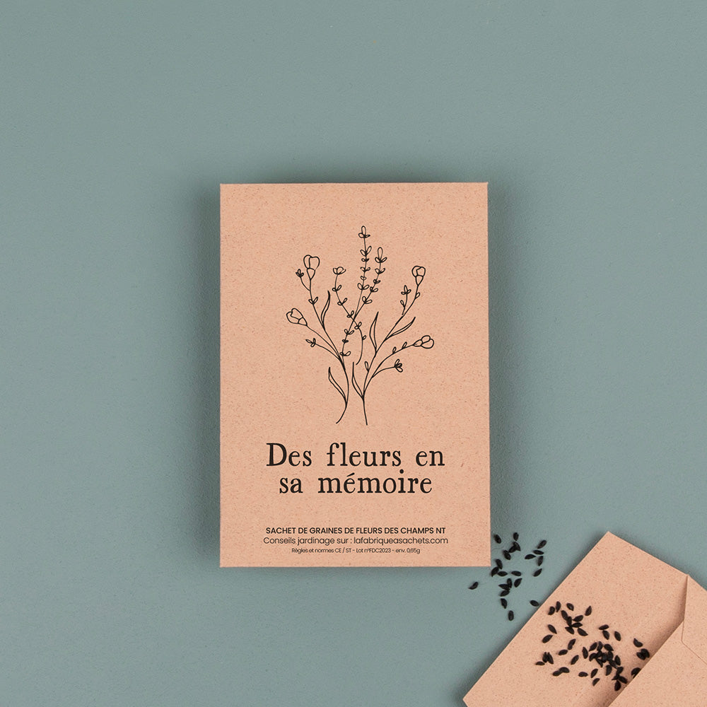 Sachet de graines - Deuil