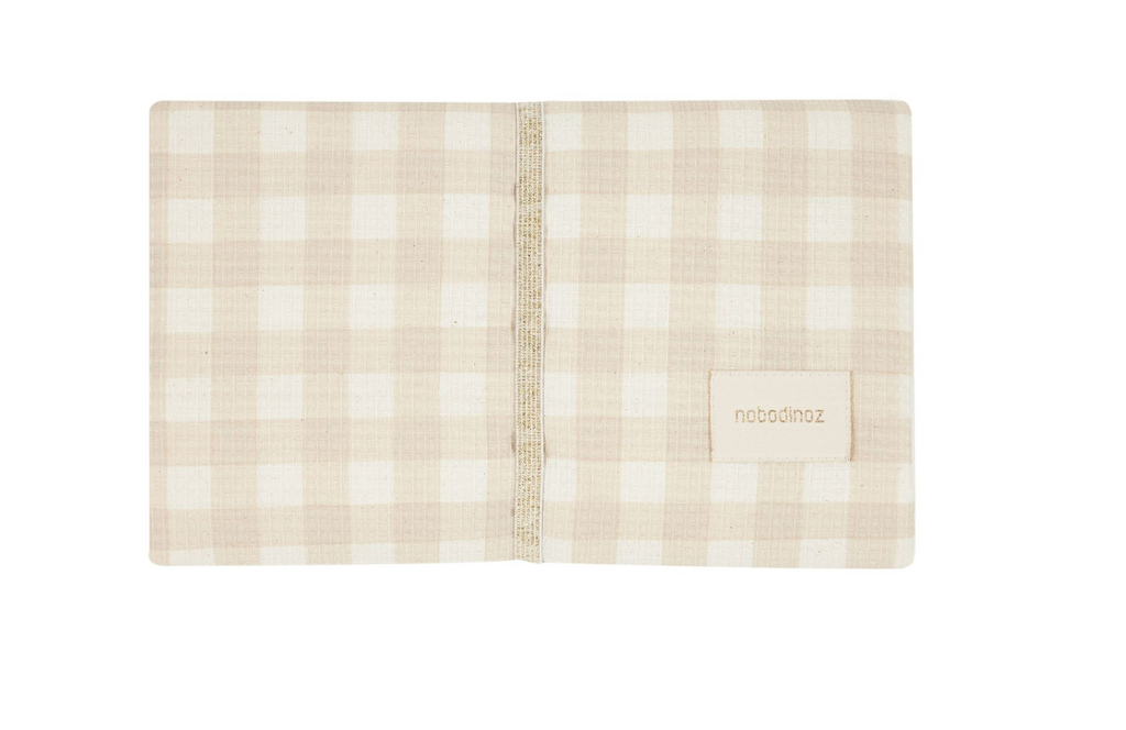 Tapis à langer - Carreaux beige