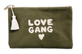 Pochette Love gang kaki