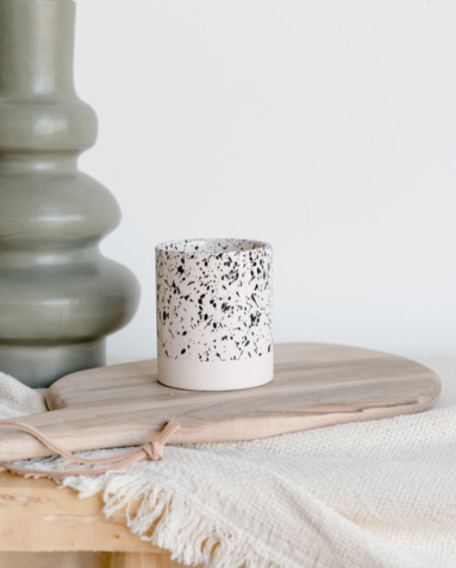 Tasse mouchetée