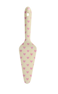 Pelle à tarte coeur rose