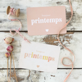 Carte - Printemps