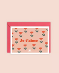 Carte - Je t'aime
