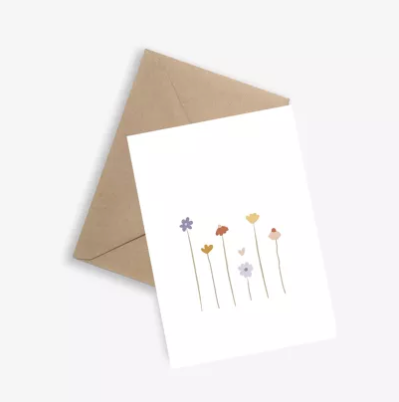 Carte - Des fleurs