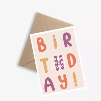 Carte - Happy Birthday