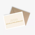 Carte - Joyeux anniversaire