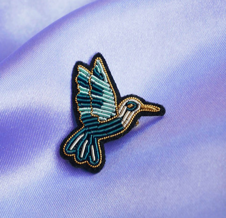 Broche colibri