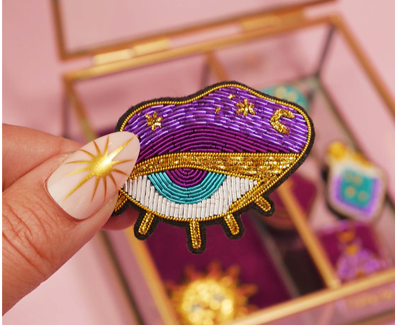 Broche Mystic eye