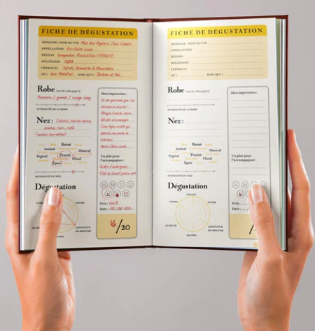 Le Carnet de dégustation de vin