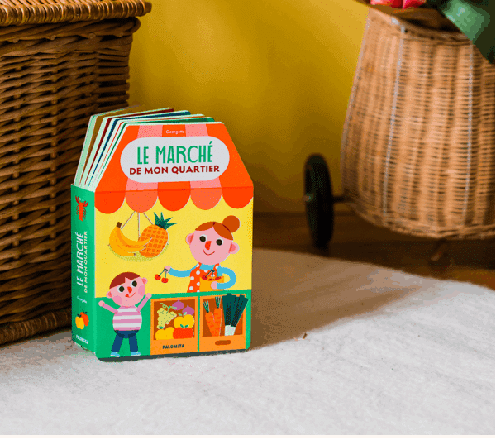 Livre "le marché de mon quartier"