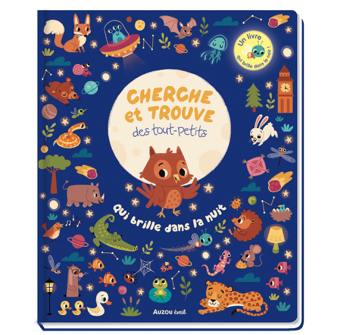 Livre "cherche et trouve-qui brille"