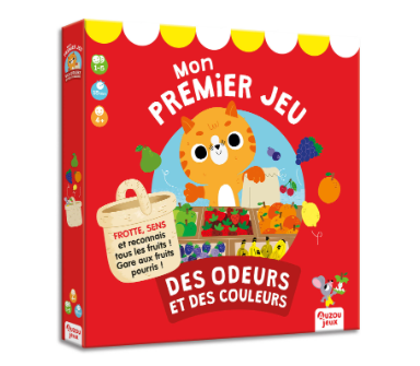 Livre "jeu des odeurs et des couleurs"