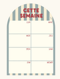 Planning - semaine
