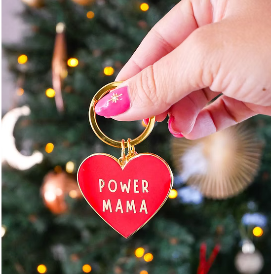 Porte clé "power mama "