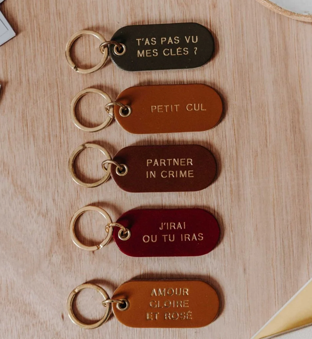 Porte clé arrondi "petit cul"