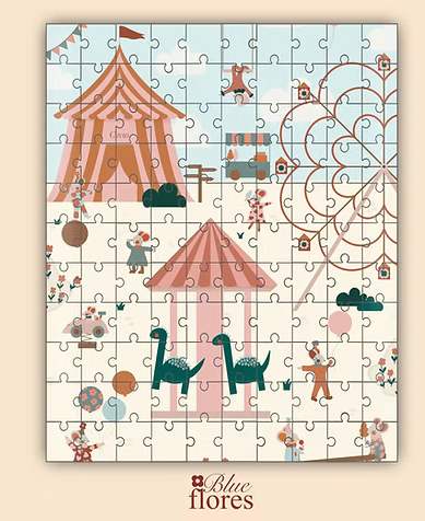 puzzle 104 pièces