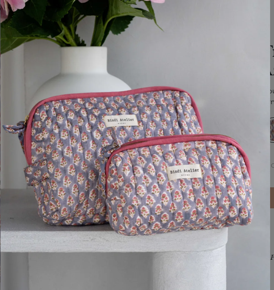 Trousse de toilette Aarti azul