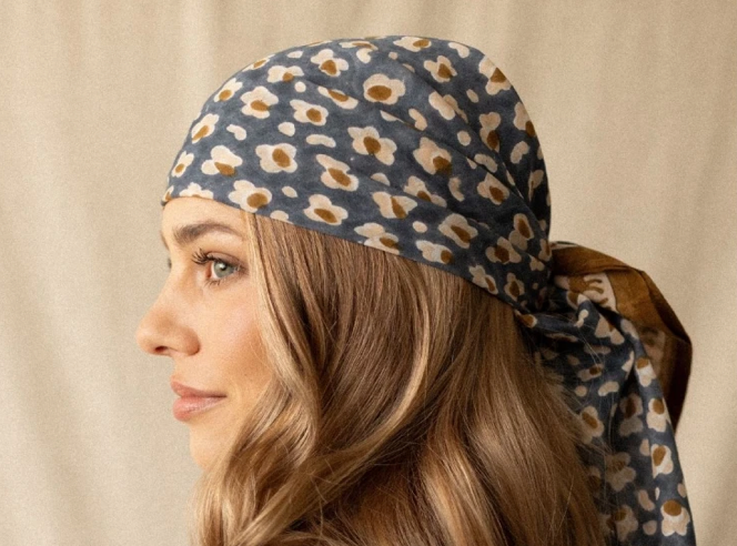 Foulard dupatta léopard