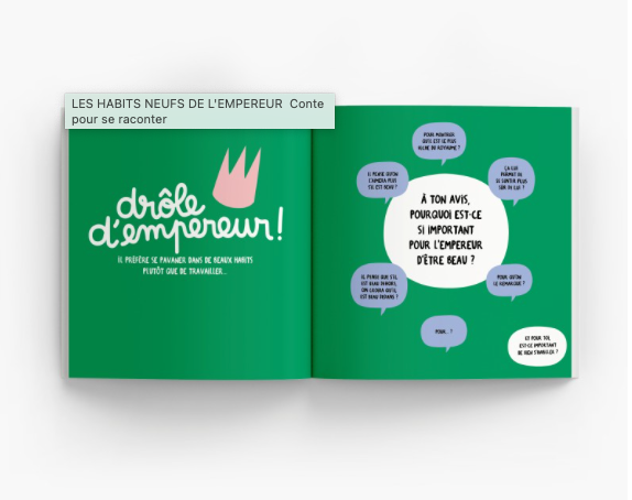 Livre minus Les habits neuf de l'empereur
