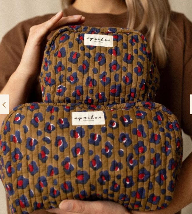 Petite trousse maquillage - Léopard