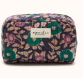 Petite trousse maquillage - Coeur Navy forest