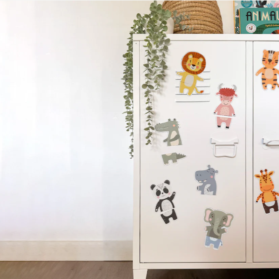 puzzle magnétique - safari des animaux