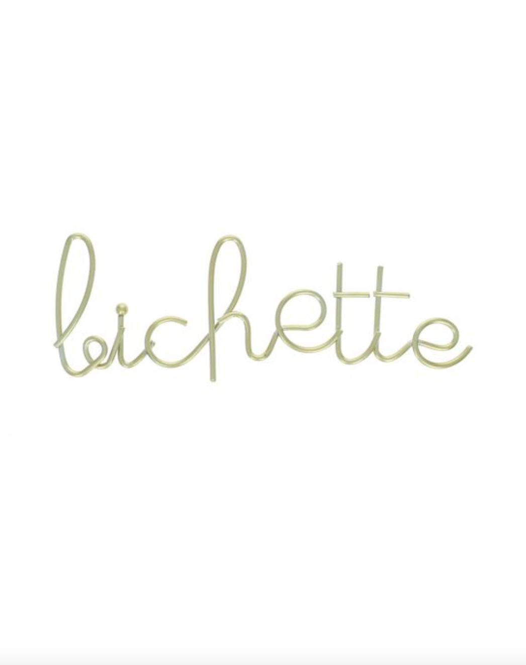 Mot metal "bichette"