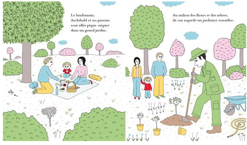 Livre Archibald "petite pousse"