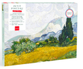 Peinture au numéro - Cyprès aux blés d'or, Vincent Van Gogh