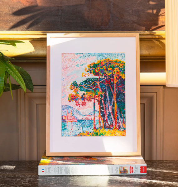 Peinture au numéro - Antibes (La Pinède), Paul Signac
