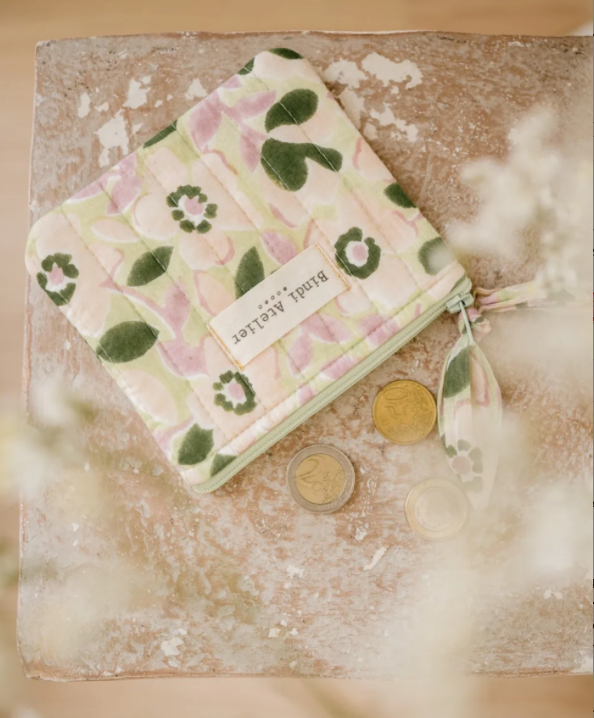 Porte monnaie Amelia green