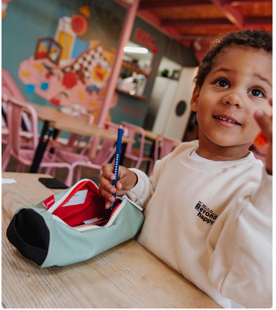 Trousse Scolaire Mini pistache