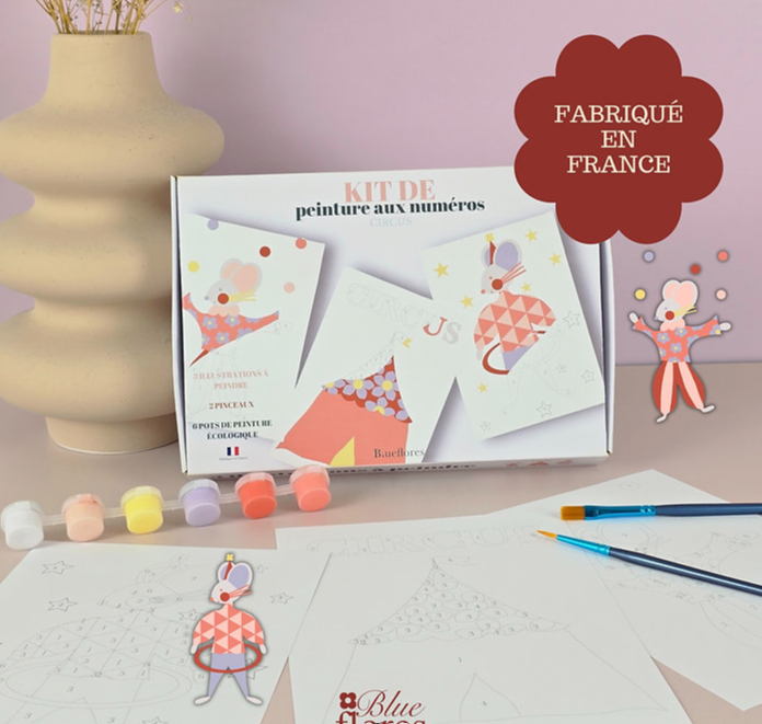 Kit de peinture aux numéros - Circus