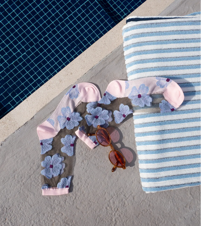 Chaussettes "MURANO MAUVE"