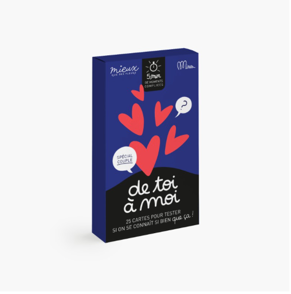 Jeu de discussion "de toi et moi"