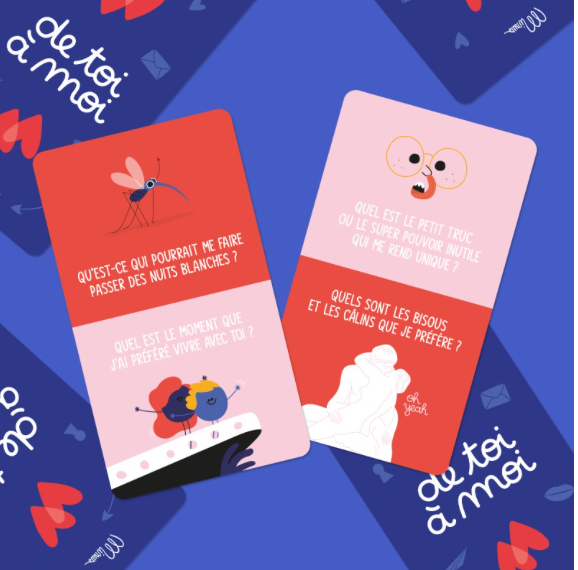 Jeu de discussion "de toi et moi"