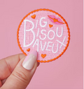 Patch thermocollant Big bisous baveux