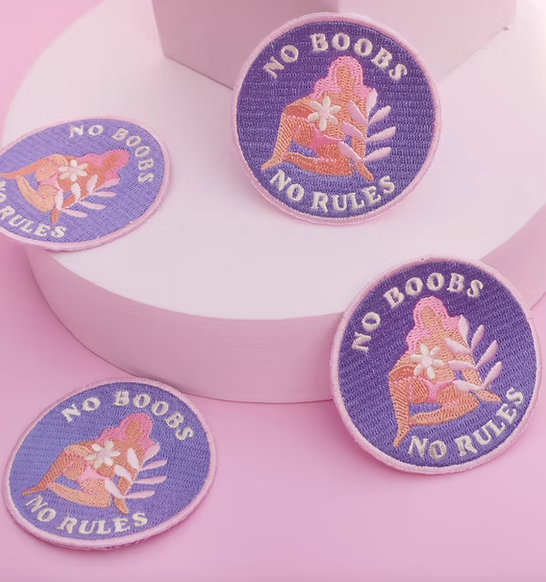 Patch thermocollant No boobs no rules