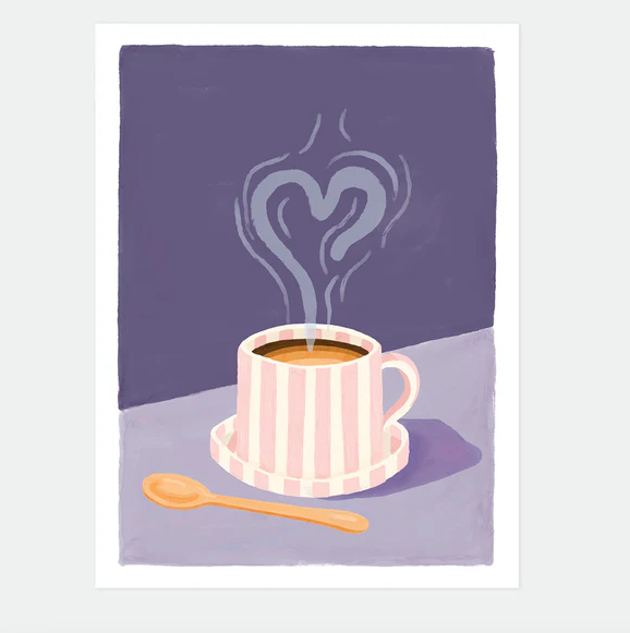 Affiche "Love coffee" atws