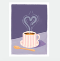 Affiche "Love coffee" atws
